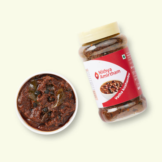 Vatha Kozhambu Rice Mix - Nithya Amirtham Indian Food Pvt Ltd