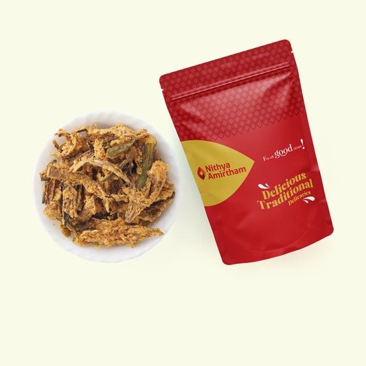 Vendakai Chips - Nithya Amirtham Indian Food Pvt Ltd